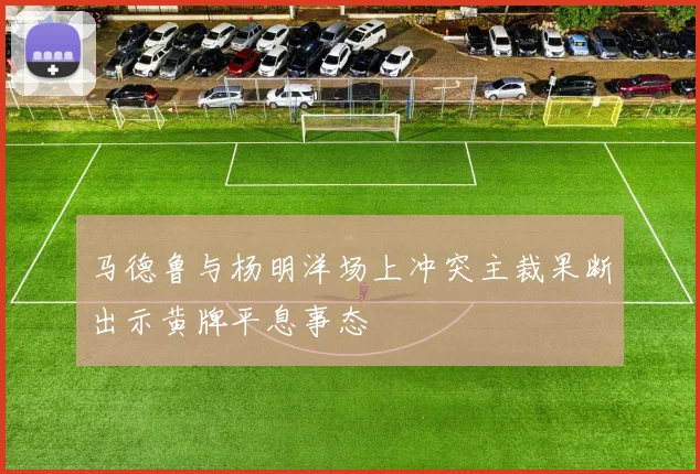 马德鲁与杨明洋场上冲突主裁果断出示黄牌平息事态